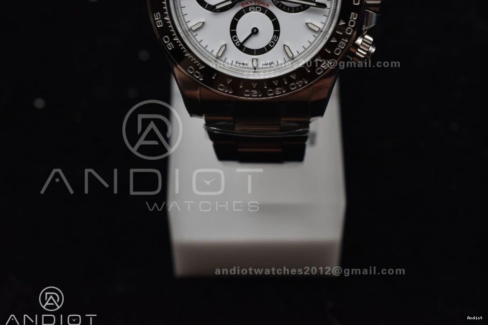 Movement SL4801 126500 SBF Rolex 1:1 Daytona Steel White Dial Factory VS 904L In Reliable 1054 0725